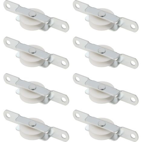 8 supports de poulie pour parasol 6,5 x 2,2 x 1 cm pour parasols de jardin (1/5)