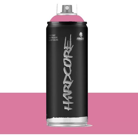 Bombe de peinture aérosol MTN Hardcore Rose amour (RV-211) 0,4 L (1/2)