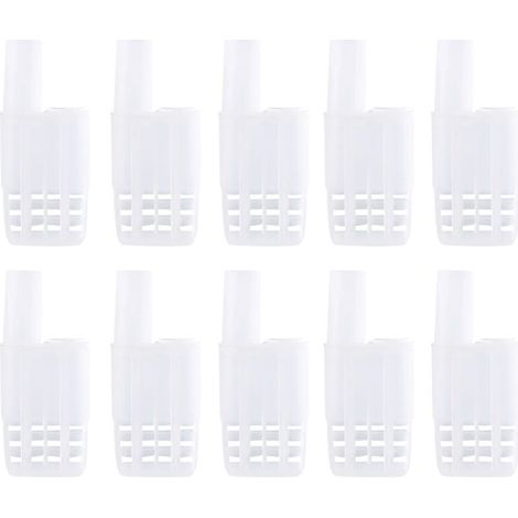 Plastic cages for queen bees, beekeeping insulators, breeding tools, insect boxes, 10 pieces/set (1/5)