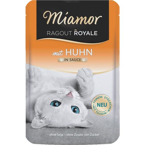 Miamor  Ragú Royale en Salsa  Bolsita 100g - Pollo 100g