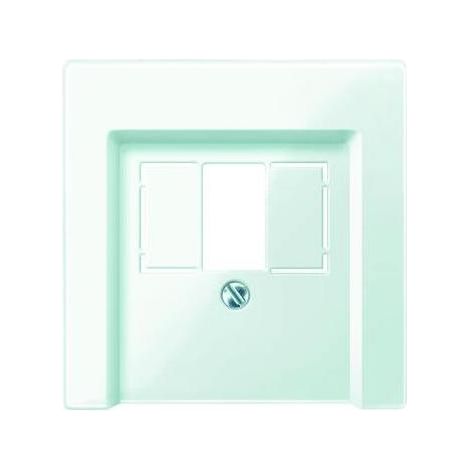 Merten Zentralplatte pws/gl für Anschlussdose 296019 (1/5)