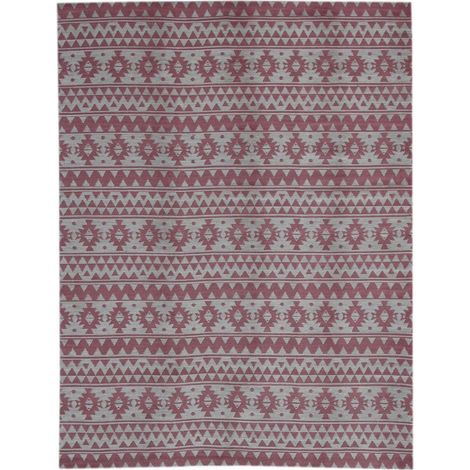 Tapis extérieur fait à la main ensoleille 210 rose - 160 x 230 cm