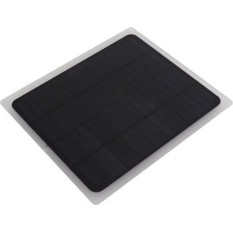 Cuque Panneaux solaires 10W avec clips Panneaux solaires 12V 10W avec clips Panneau solaire de chargement de voiture étanche pour (1/4)