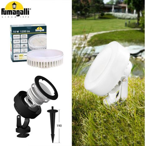 TOMMY SPIKE BIANCO SATIN LED GX53 10W CCT (1/3)
