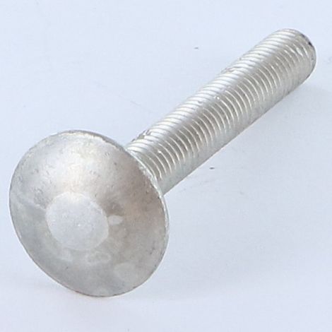 TRCC JAPY tête ronde collet carré M6X35 Filetage total Aluminium-1 pièce