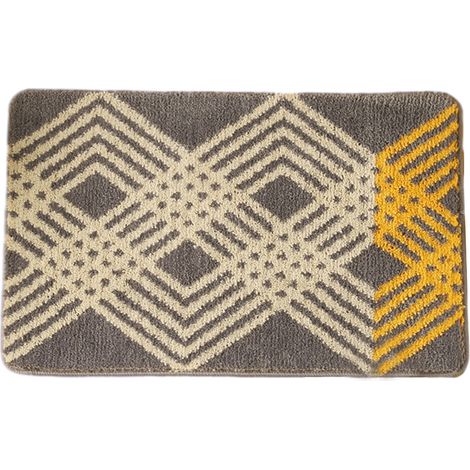 Tapis de sol absorbants pour salle de bain, tapis antidérapants pour l'entrée de la salle de bain, paillassons d'entrée, tapis de porte (1/5)