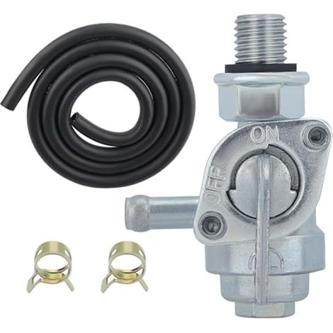 Kit de valve d'arrêt de réservoir de carburant pour générateurs portables BS, filetage M10 × 1,25 mm, compatible avec 310574GS, 193272GS, 204743GS (1/5)