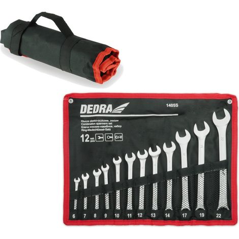 Clés dedra 1405s acier CrV 12 pièces avec boîtier (1/3)