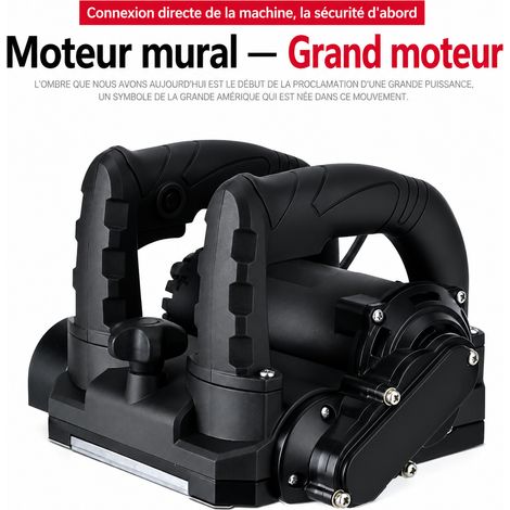 Raboteuse murale électrique pour plâtre avec lame d'angle, coffret plastique et 24 lames 24 réf 9245 35,5 × 20 × 33,5 cm 4 g – Livraison gratuite