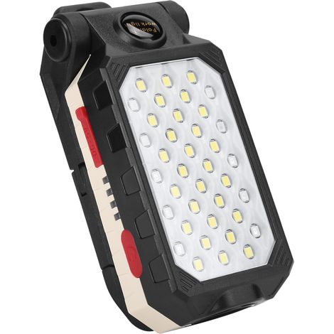 Tragbare LED-Arbeitsleuchte, USB-wiederaufladbar, faltbar, mit Magnet und Arbeitslampe für Autoreparaturen (1/5)