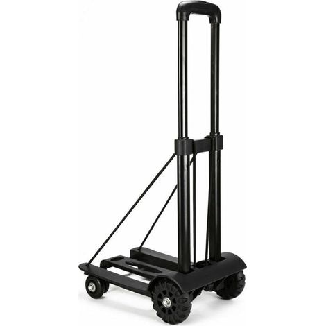 Folding Hand Truck - Heavy Duty Luggage Cart, 75KG Capacity, Travel & Office Use (1/5)