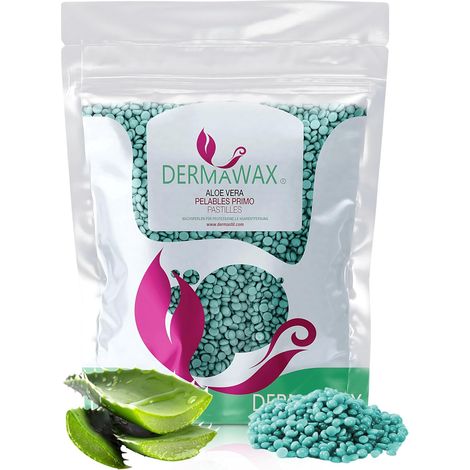Perles de Cire Aloe Vera 1 kg - Épilation à la Cire Sans Bande (1/5)