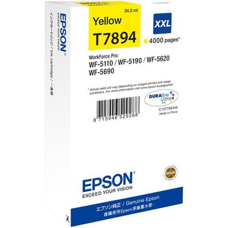 Epson Encre Jaune XXL (4 000 p) (1/3)