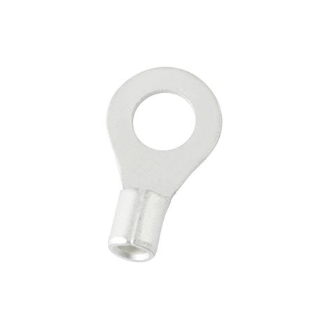 Cosses à œillet RS PRO, Non-isolé, 4mm², 6.4mm, 12mm