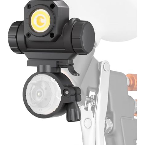 Rechargeable LED paint gun light, 450LM paint spray gun light with 3 lighting modes, for automatic painting and color matching (1/5)