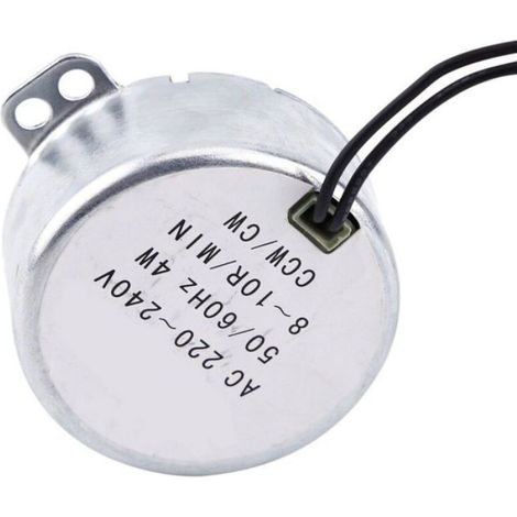 Moteur synchrone pour micro-ondes - Unbrand - Ty50A - 10 tr/min - 220-240V AC - 4W - Rotation CWCW (1/5)