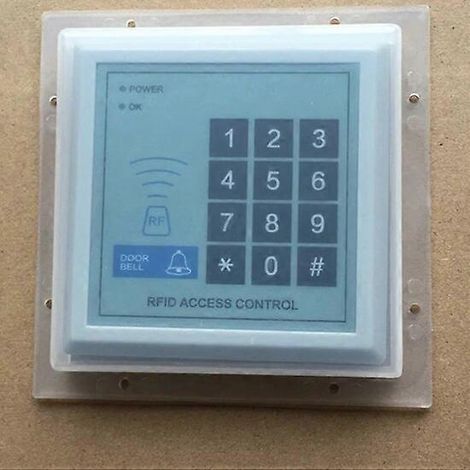 Lecteur de cartes, clavier de contrôle d'accès, dispositif de sécurité machine, serrure de porte à entrée de proximité 125 kHz, système de verrouillage de porte 1000 utilisateurs, convertisseur Systx1 (1/5)