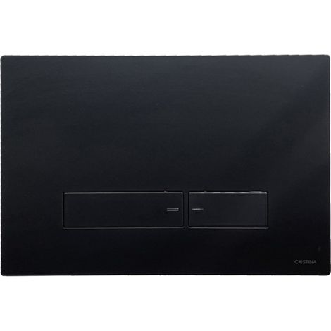 Plaque Pour Wc Suspendu Blackmat - CRISTINA ONDYNA AC10013