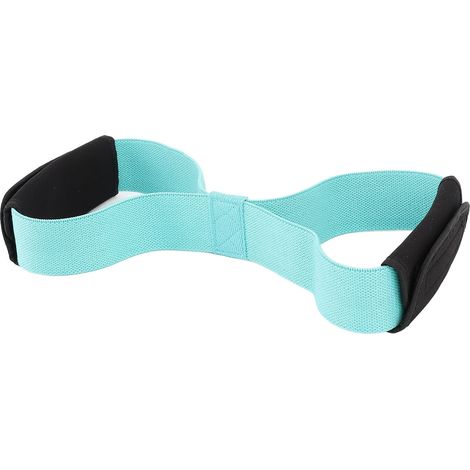 Bande d'exercice Figure 8 pour femmes et hommes, corde de traction de résistance, bras, extenseur de poitrine, tube d'entraînement musculaire bleu (1/5)