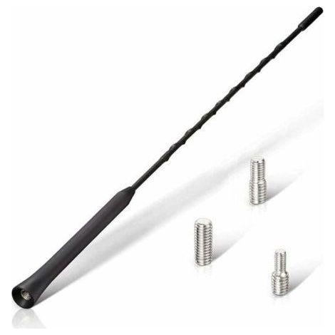 Car FM Dab Antenna Car Radio Antenna Roof Car Antenna 40cm Universal Replacement Auto Antenna with Powerful FM/Dab Reception Function Black -, (1/5)
