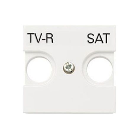 Copripresa TV - SAT WHITE Niessen Zenit N2250.1 BL