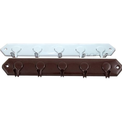 Gancio appendiabiti verniciato 5 grigio - MP WIE 5H SZ