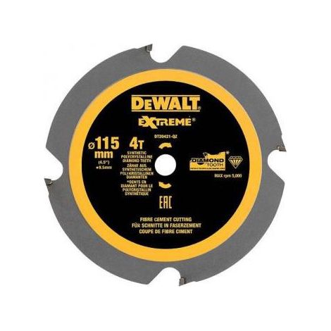 Hojas para sierra circular Multi-Material, 115 mm, 4T DeWalt DT20421-QZ