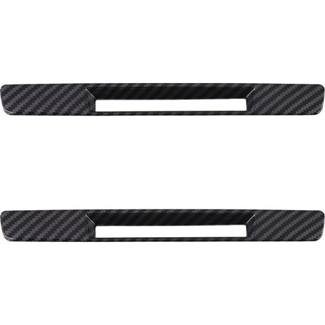 2X per CX3 2016 2017 2018 Striscia decorativa per console centrale con display in cristallo effetto fibra di carbonio liquida CX-3