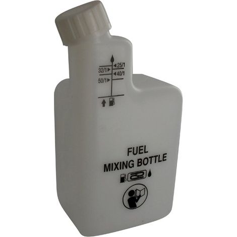 Bouteille en plastique 1 litre graduée – Mélange 2 temps – Proportions 1/25 à 1/50 – Dosage précis pour moteurs 2 temps – Axis Communications (1/4)