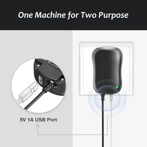 Adaptateur Secteur Universel AC DC 6V 9V 12V 15V 18V 20V 24V Transformateur d'alimentation avec Port USB 5V 1A, 1500mA. (1/2)