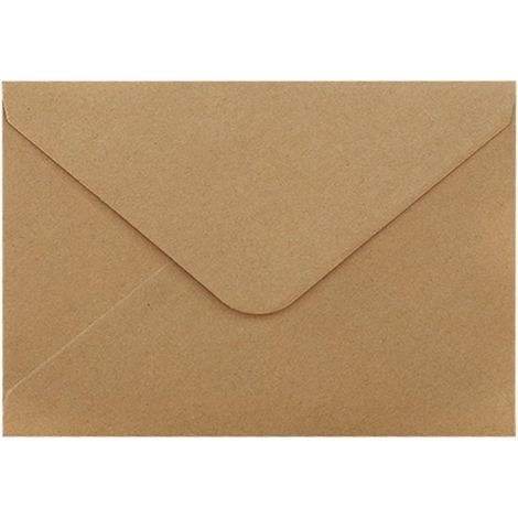 100 buste (13,5 x 18,5 cm) per partecipazioni di nozze, biglietti di Natale, inviti in acrilico e foto, carta kraft (1/5)