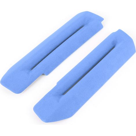 Revêtement de panneau intérieur en daim pour accoudoir de porte Ford Mustang 2015-2020 bleu ciel (1/5)