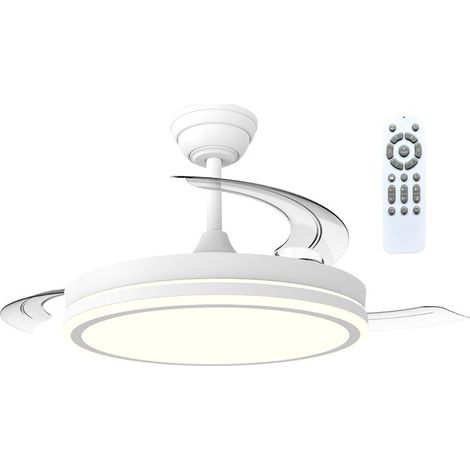 Ventilador LED aspas retráctiles Mareco CCT Dim (48W) (1/5)
