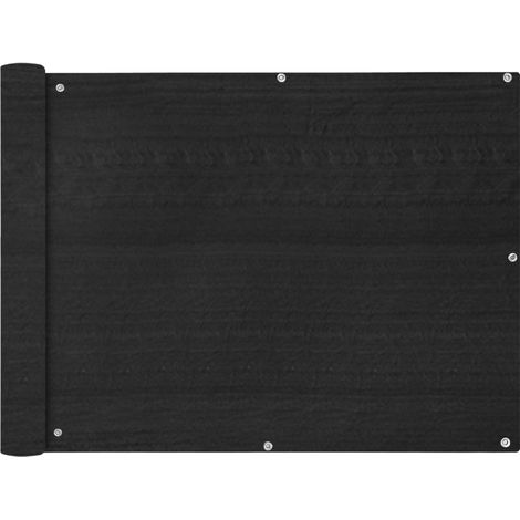 Écran de balcon en PEHD 90x600 Anthracite (1/4)