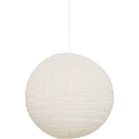 Lanterne Japonaise Boule "Jordy" 43cm Blanc (1/5)