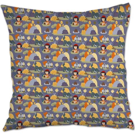Housse de coussin sans coussin à fermeture éclair invisible pour canapé lit salon chambre (1/5)