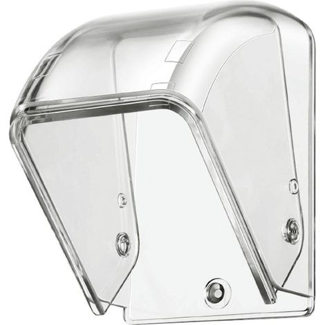 Funda protectora para la lluvia,Funda protectora para timbre,Plástico,6,386,389,07 cm,Protección impermeable para timbre de uso exterior (1/5)