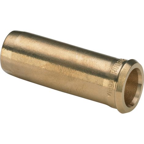 Tube de support Geopress 9605 en métal gris anthracite 25x3mm