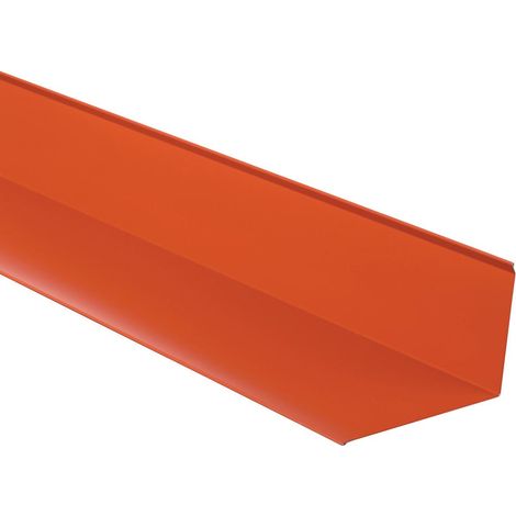Stahl-Wandanschlussblech 0,5mm 100x150x500-3500mm,versch.Farb