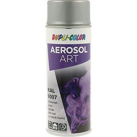 DUPLI-COLOR Pintura en aerosol Art. gris aluminio satinado RAL 9007 400 ml spray - 741432 (1/3)