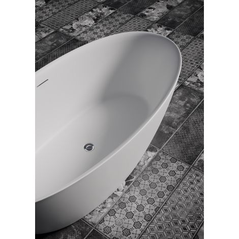 RIHO Beta bañera exenta, 170x80x58cm, blanco brillante, (1/4)
