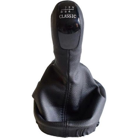 Lederschutzring für Schalthebel, kompatibel mit W203 und S203, inklusive Manschette und Staubschutz. Zubehör für 5- oder 6-Gang-Hebel. Rahmenverkleidung inklusive – 5-Gang. (1/4)