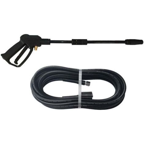 Pistolet de Nettoyage Haute Pression pour Voiture – Tuyau d'Arrosage 8m Réglable, XU, Accessoire Maison, M14 -