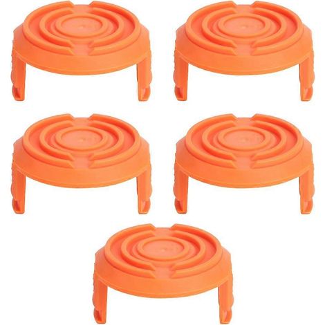 Lot de 5 capuchons de rechange pour bobine de coupe-bordures Worx WA0010 (1/4)