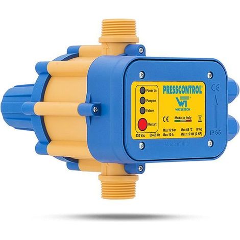 Presscontrol apparecchio per il controllo e la protezione della pompa watertech sp115a0001