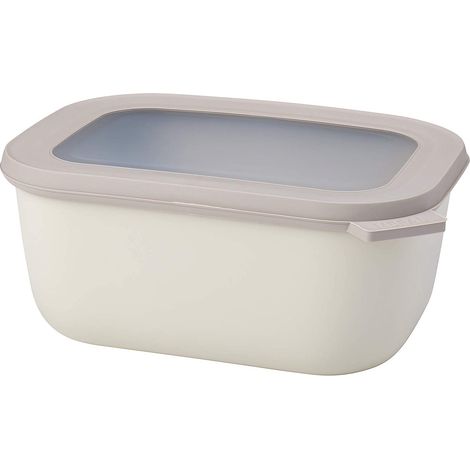 Mepal multischüssel cirqula rechteckig 1500 ml - nordic white