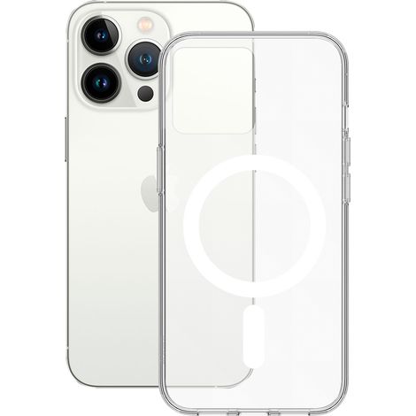 KSIX FUNDA TRASERA COMPATIBLE CON MAGCHARGE / APPLE IPHONE 13 PRO