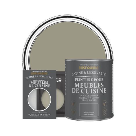 Peinture pour Meubles de Cuisine, Finition Satinée - Racine (1/3)