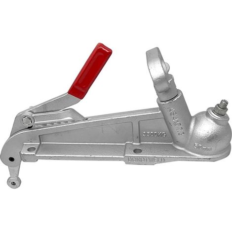 Accouplement De Remorque À Frein Électrique avec Support Manuel, 3500kg, Convient Aux Pièces De Camping-Car À Boule De 50mm, Accessoires De Camping-Car, Composants De Caravane (1/5)