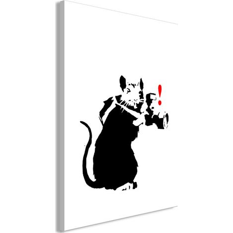 Tableau Imprimé "Rat Photographer" 60 x 90 cm (1/2)
